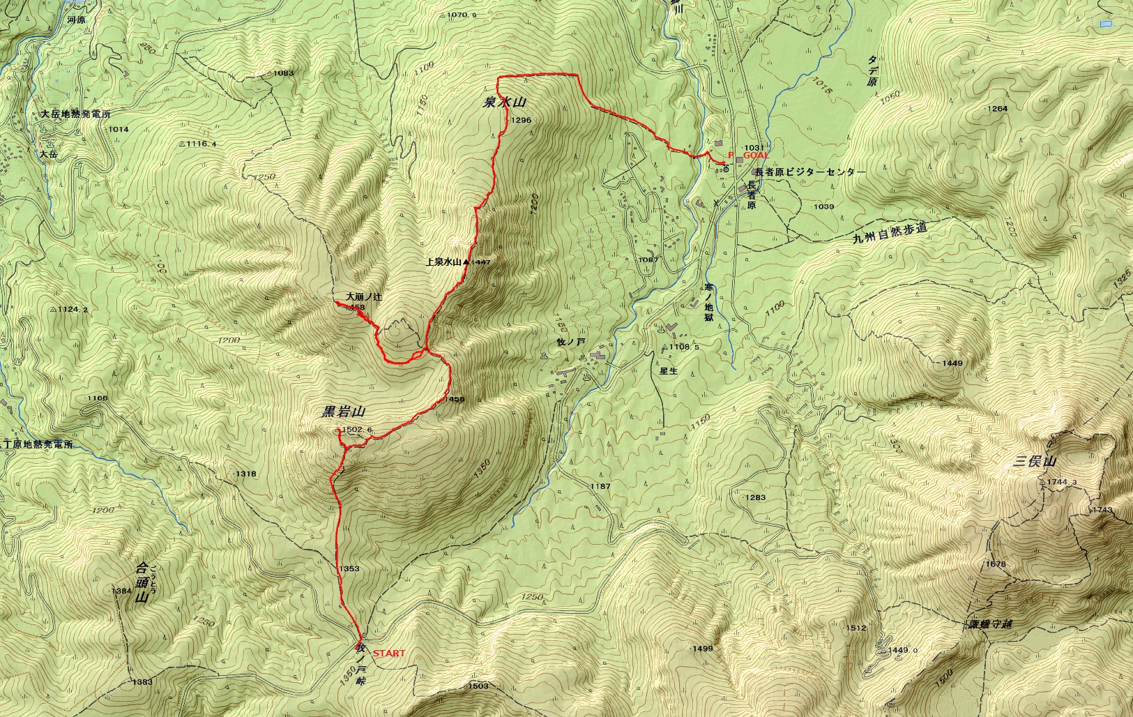 ����R�B�򐅎R�c���}�b�v