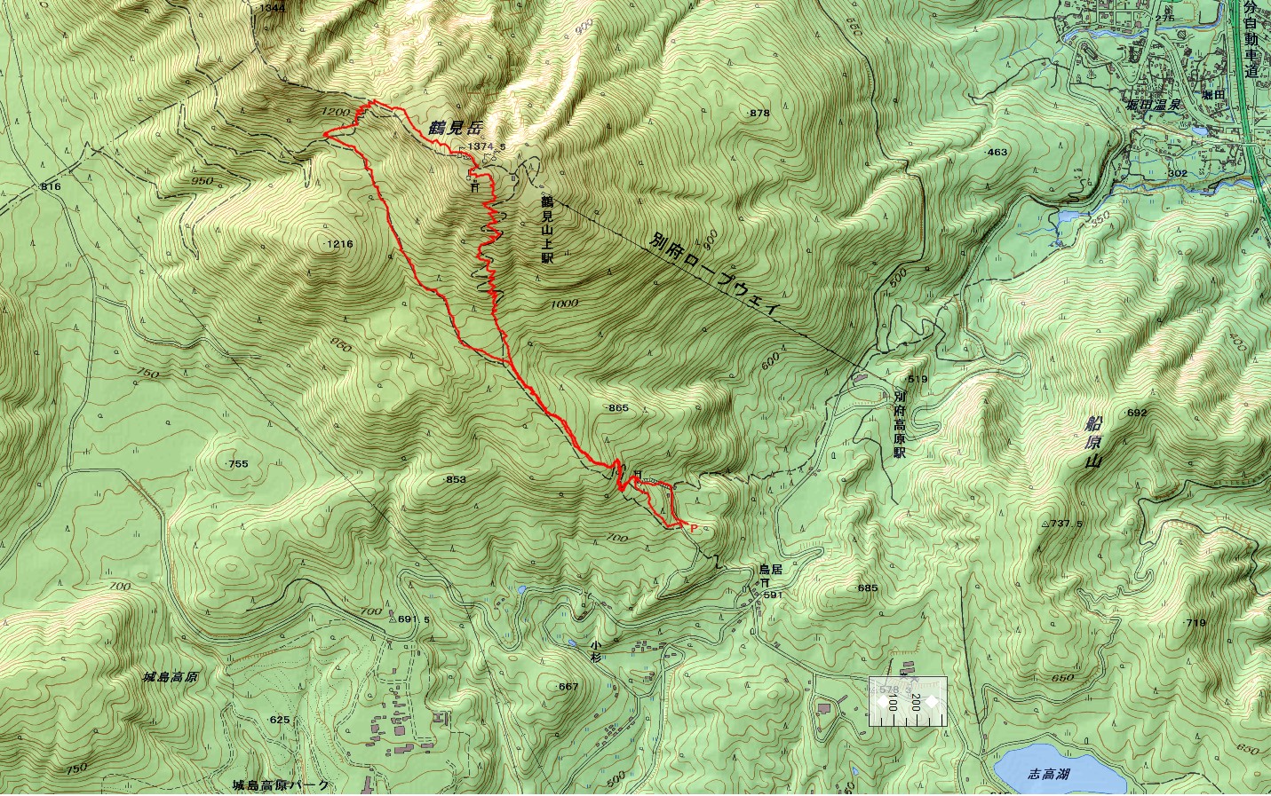 �ߌ��x�o�R�}�b�v